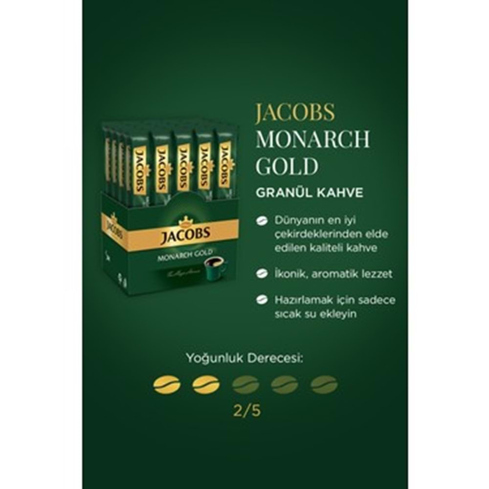 JACOBS MONARCH GOLD 16 STICKS 32gr