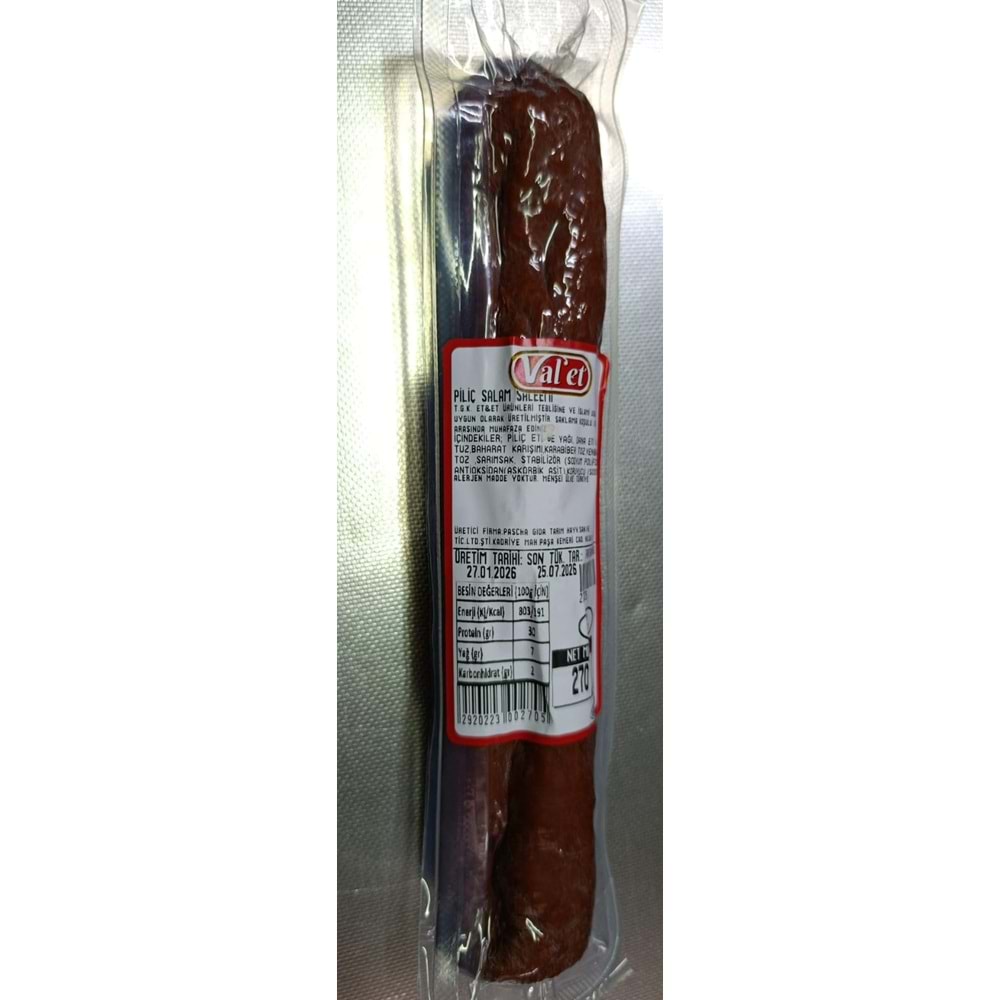 VAL-ET PİLİÇ KURU SALAM SALEEMİ 0,260 - 0,280 GR